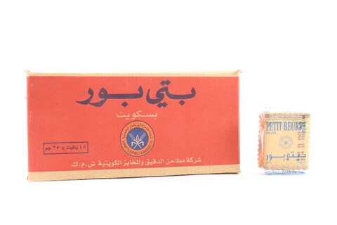 PETIT BEURRE BISCUITS 48PCSx25G